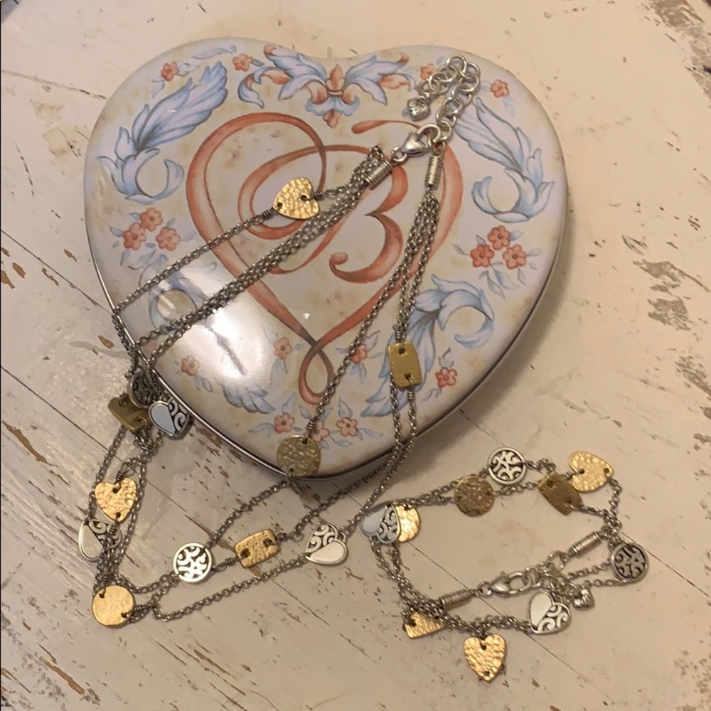 Brighton Necklace and Bracelet Set.